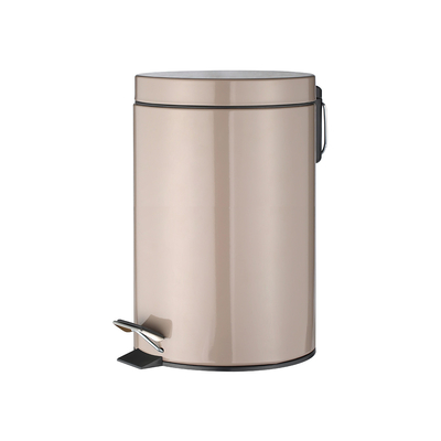 Купить Тип 3L / 5L / 8L / 12L / 20L / 30L SS Круглый мусорный бак для дома из нержавеющей стали Производство в сети